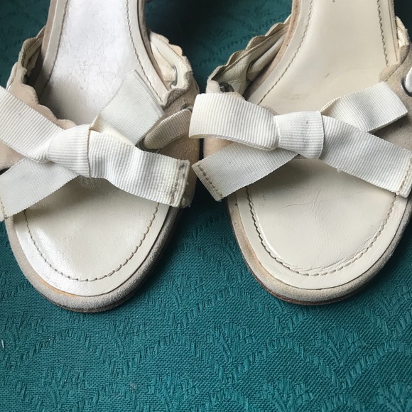 Authentic Coach Suede Sandals - Picture 7 of 8